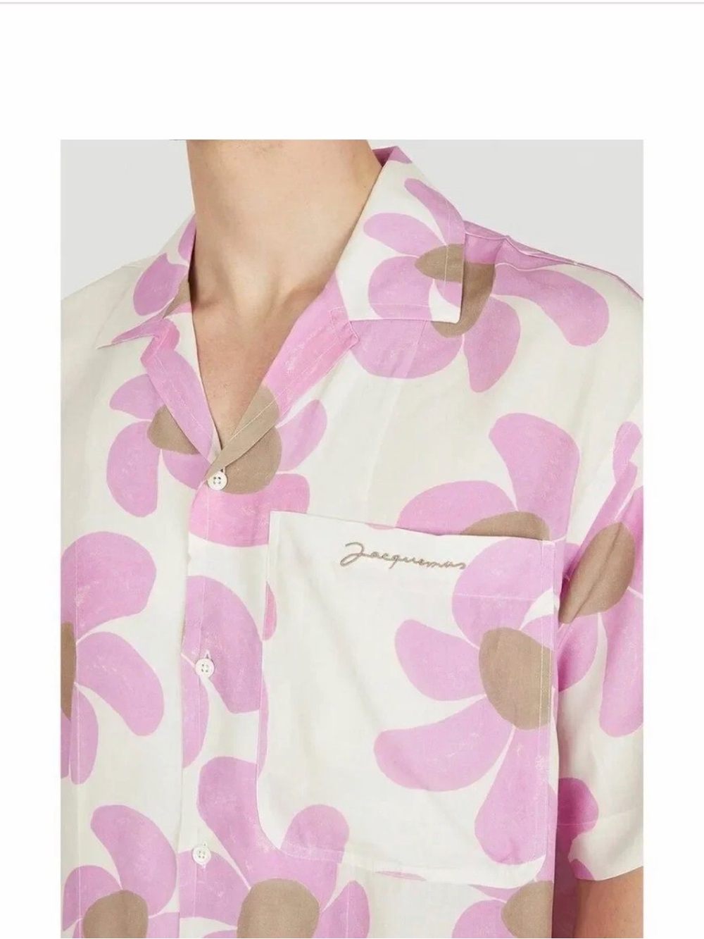 Jacquemus La Chemise Jean Printed Shirt